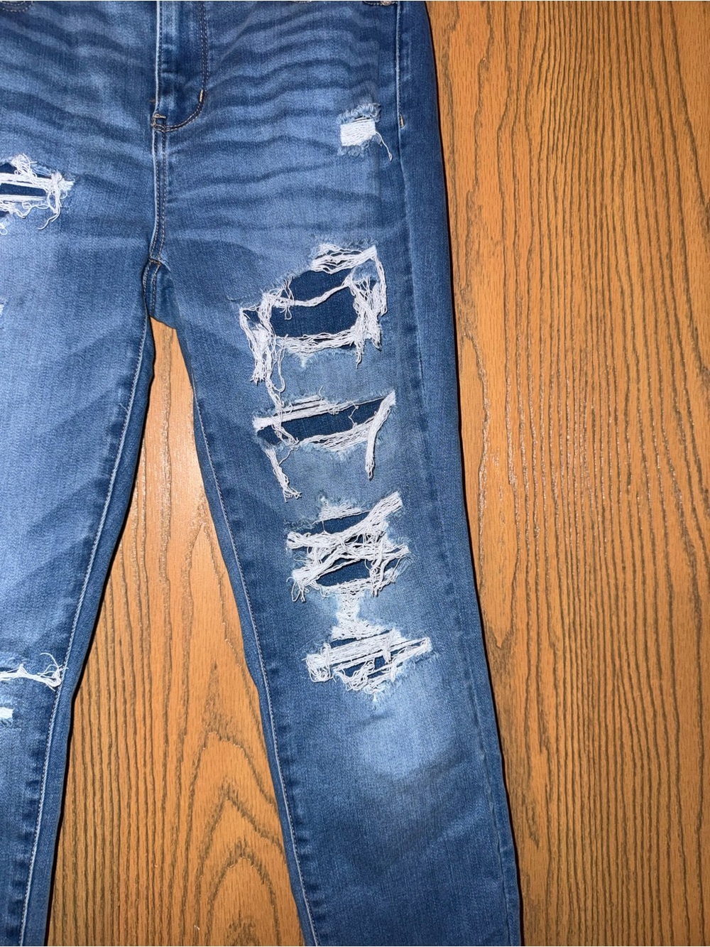 High Rise Distressed Skinny Jean - Picture 2 of 8